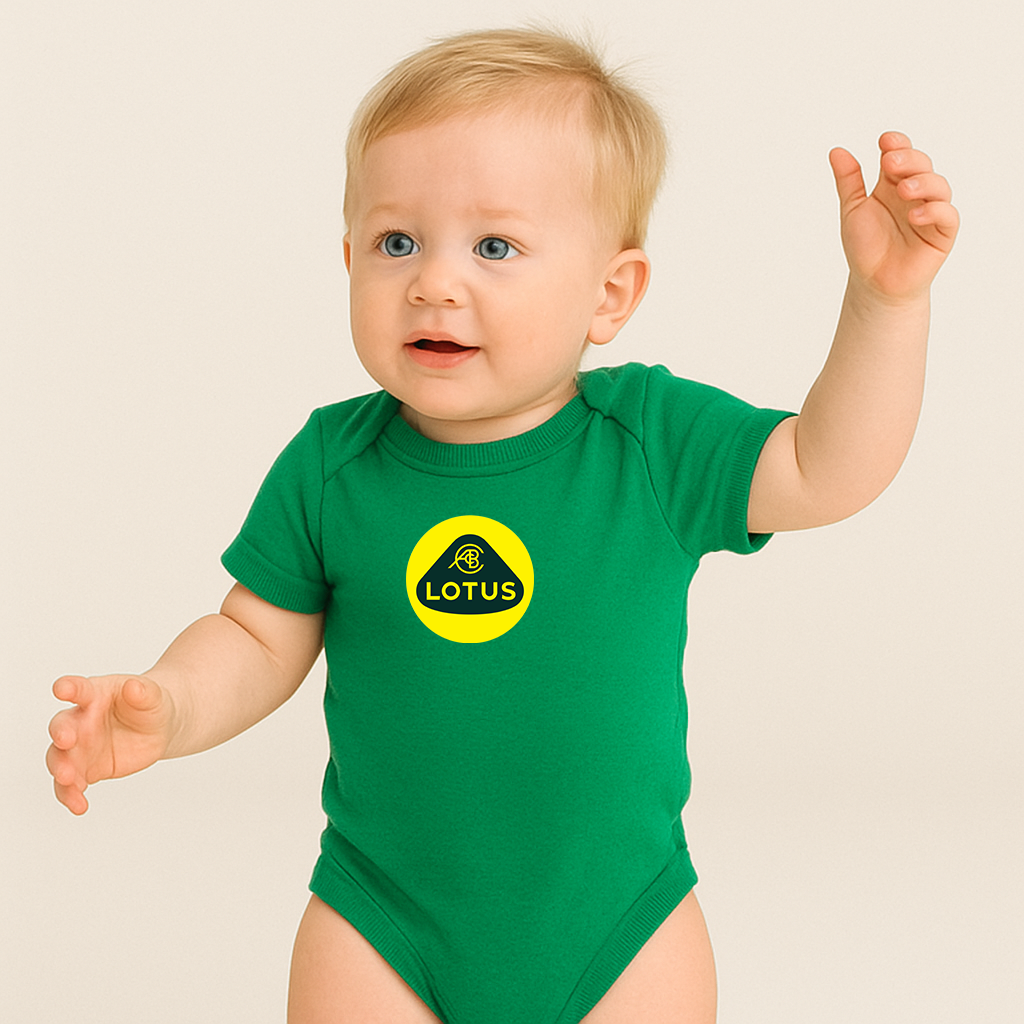 Lotus Car Baby Romper Onesie